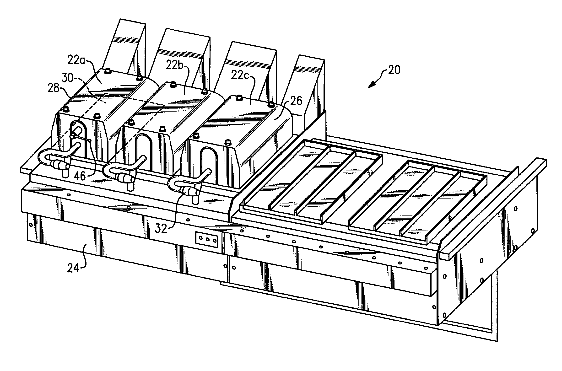 Adjustment mechanism to adjust gap between grilling surfaces