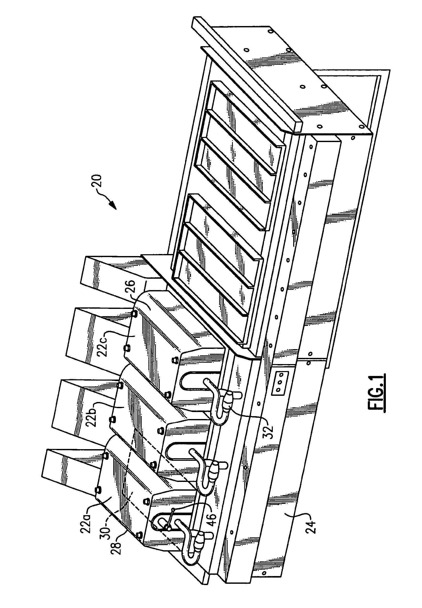 Adjustment mechanism to adjust gap between grilling surfaces