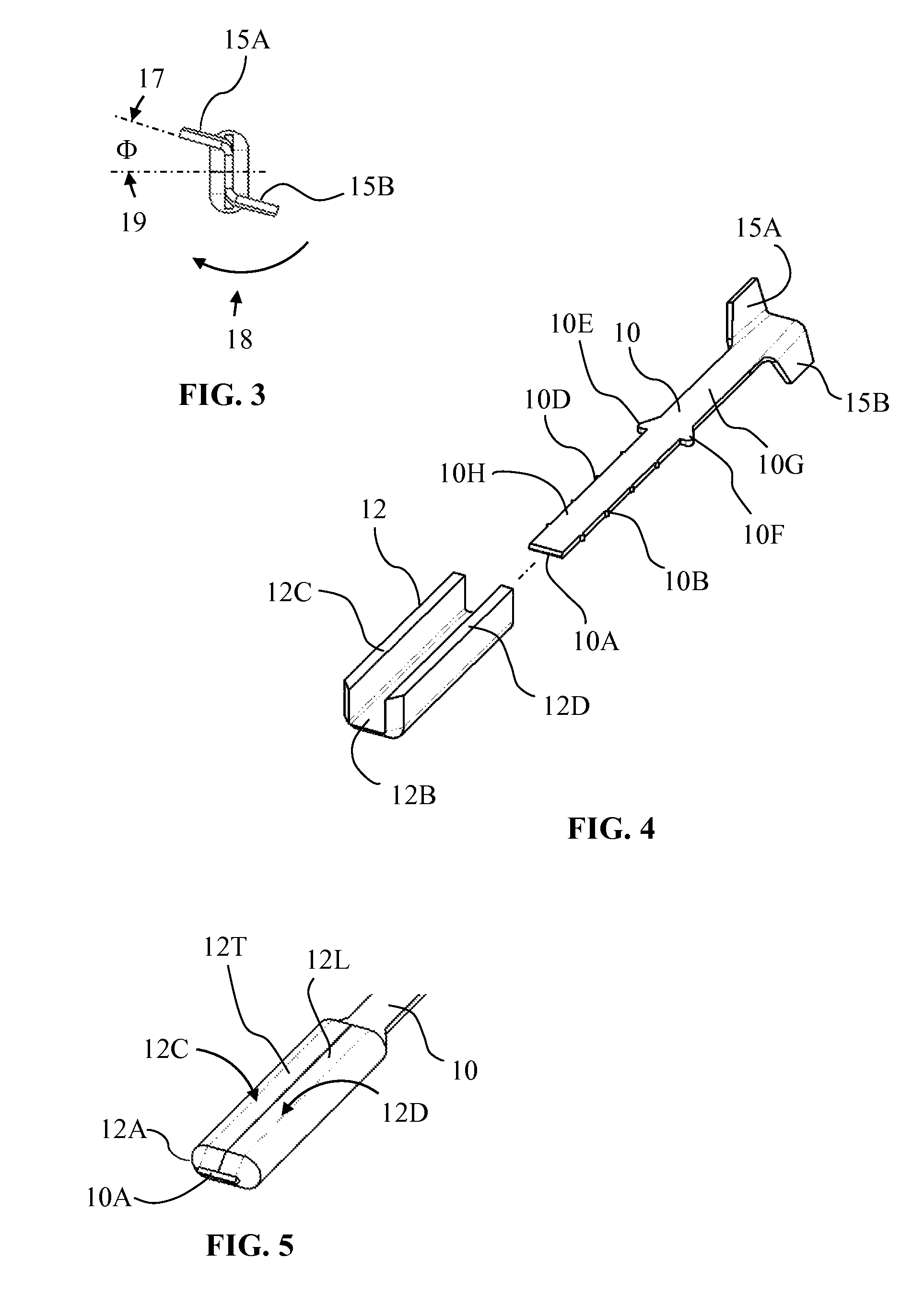 Stackable, easily packaged and aerodynamically stable flechette