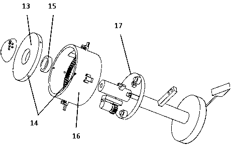 Treadle type endoscope biopsy system and application method thereof