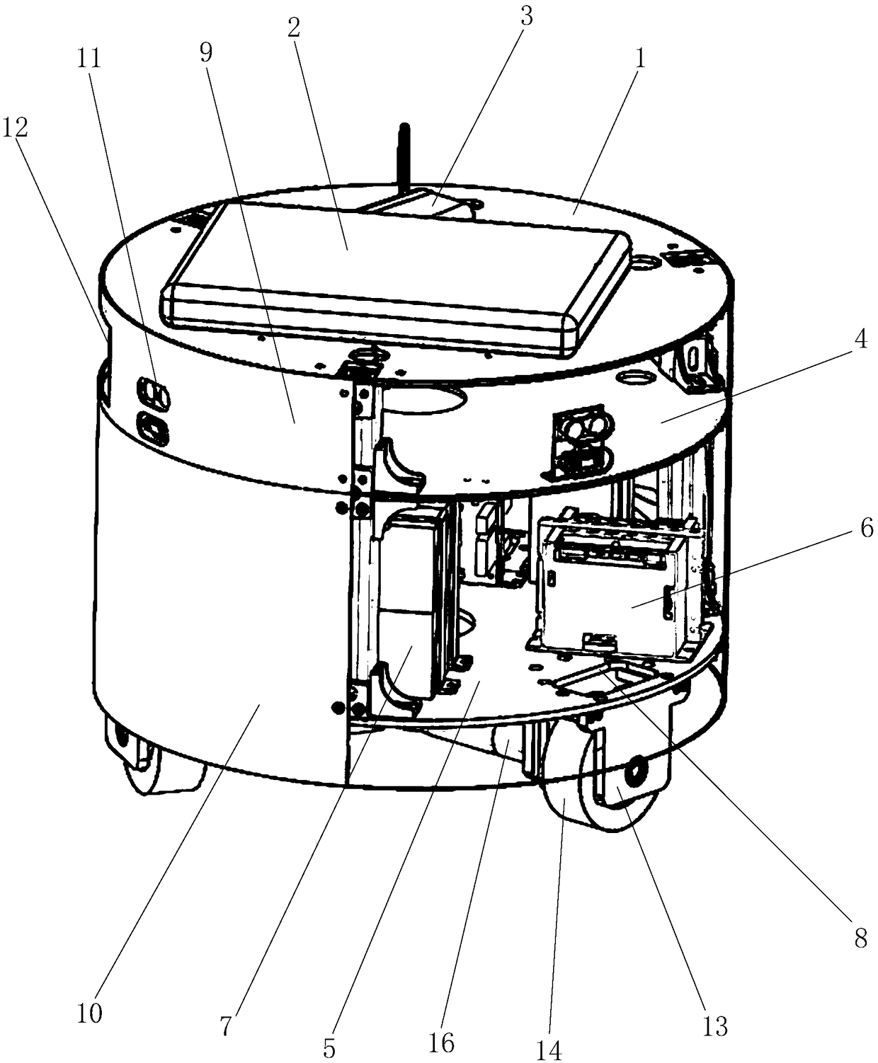 Intelligent omni-directional moving robot