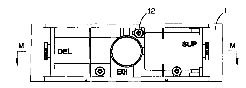 Air-pressure brake antilock device of trailer