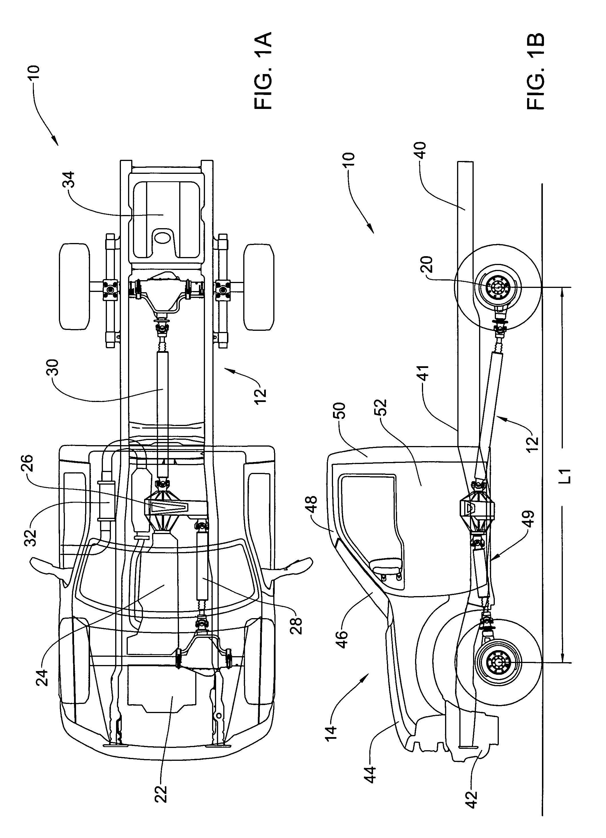 Converted high mobility vehicle and conversion method therefor