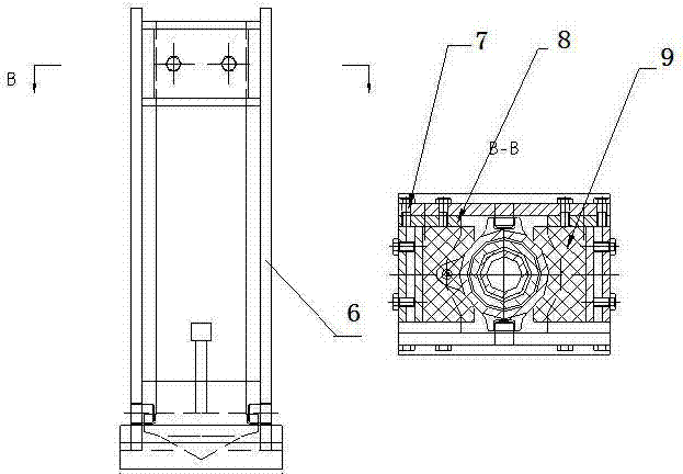 Fully mechanized mining track along the groove circulation forward advance support system