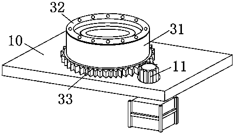 Rotary fire box with multiple built-in fire hoses