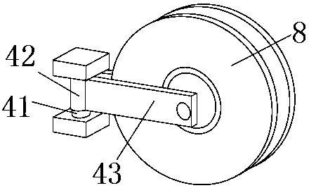 Rotary fire box with multiple built-in fire hoses