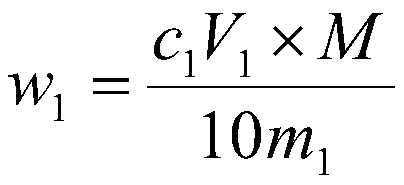 A method for measuring the purity of dichlorosulfonimide by chemical method