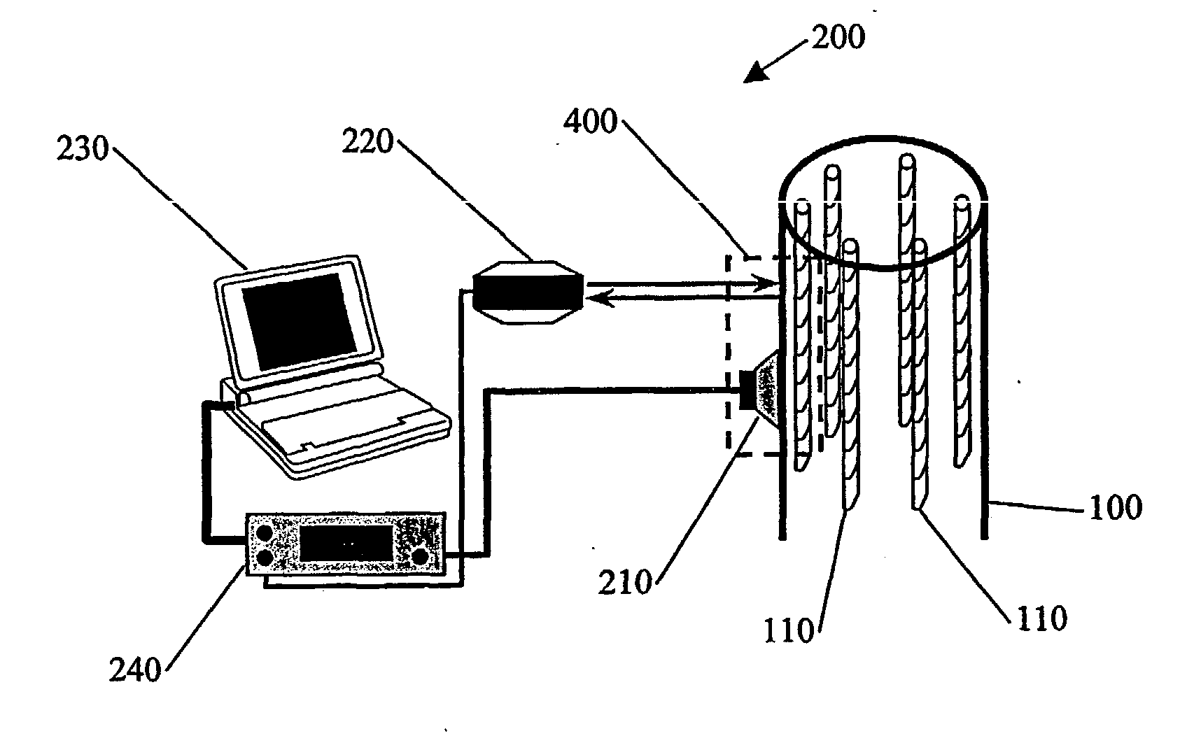 Nondestructive detection of reinforcing member degradation