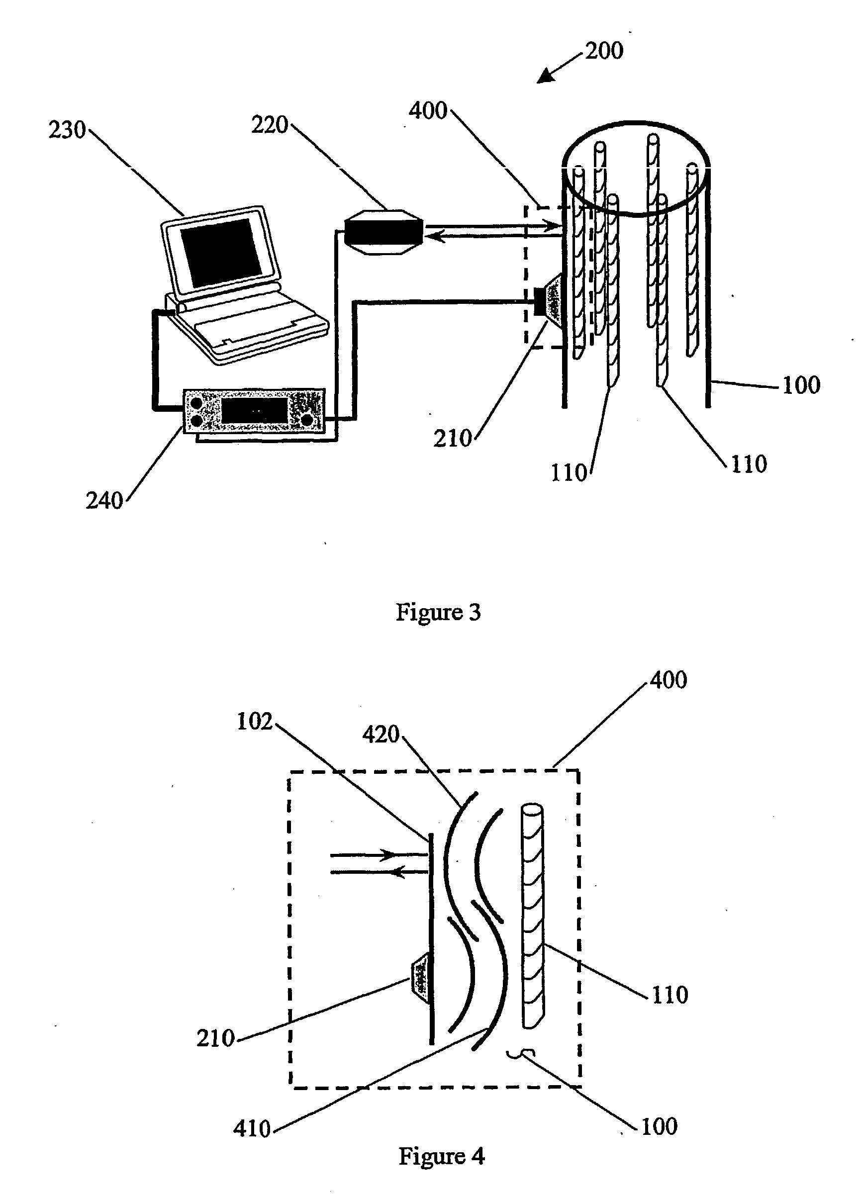 Nondestructive detection of reinforcing member degradation