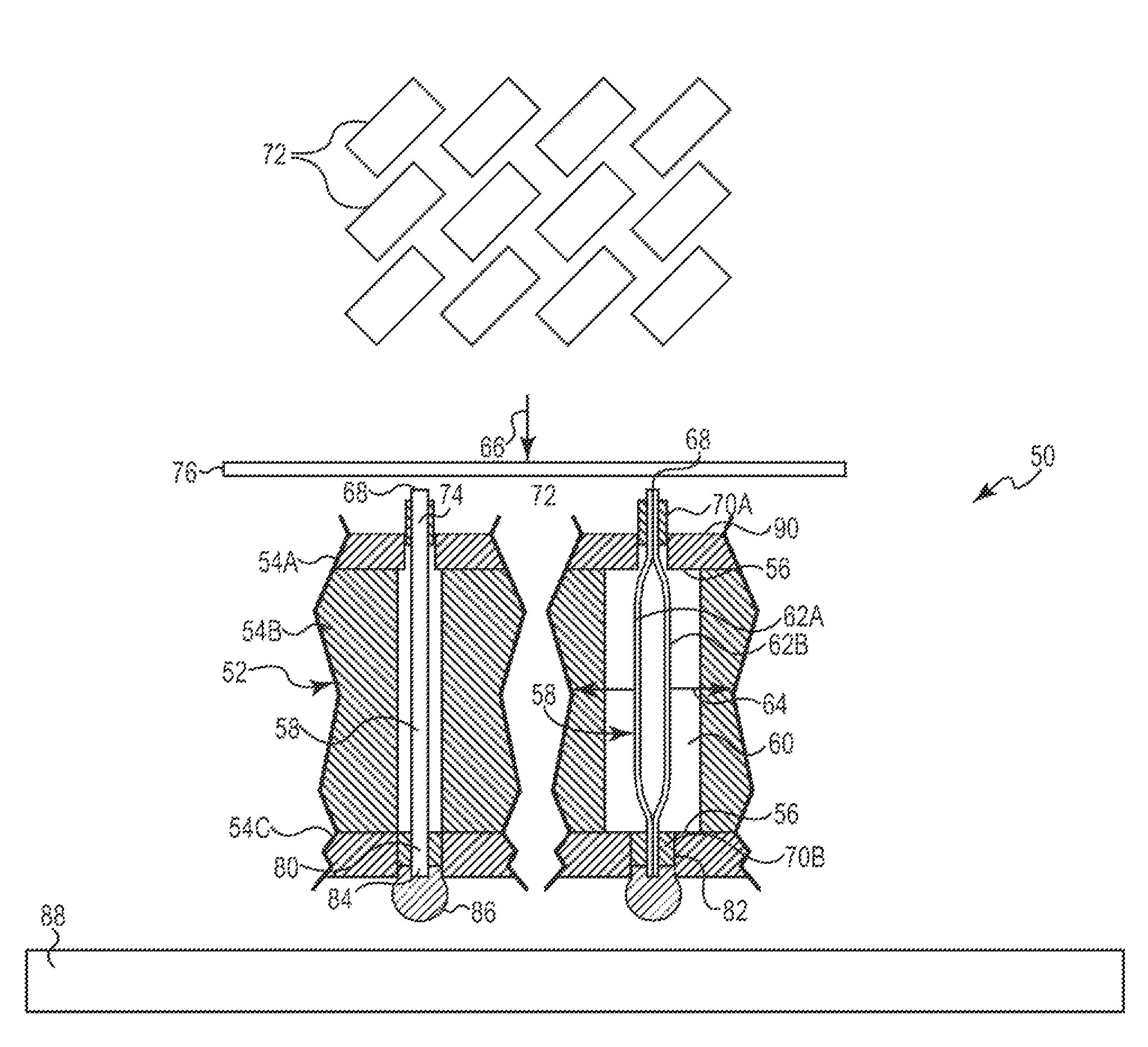 Electrical interconnect IC device socket