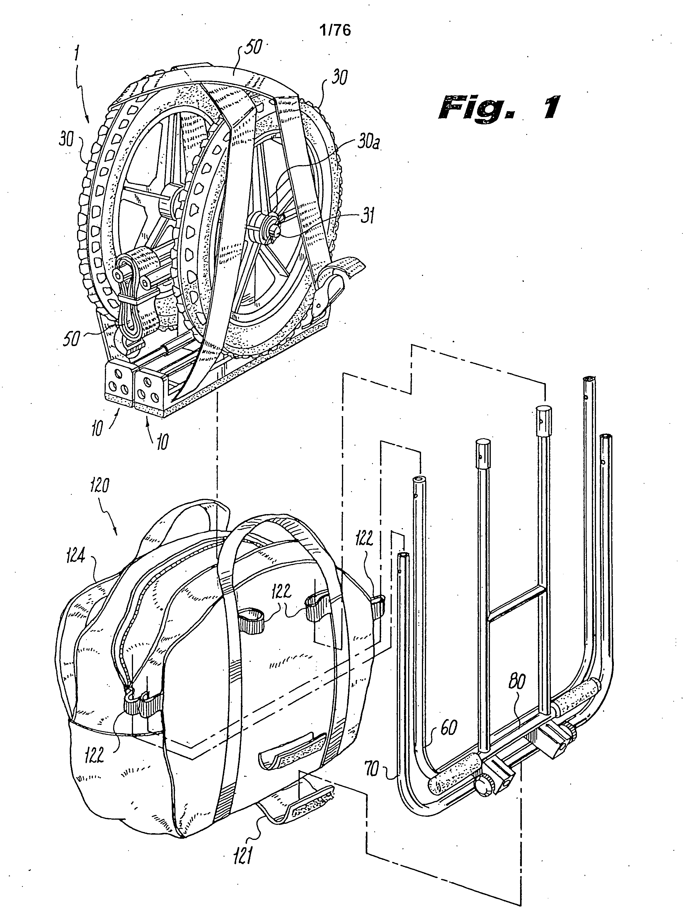 Mission adaptable portable cart/utility table arrangement