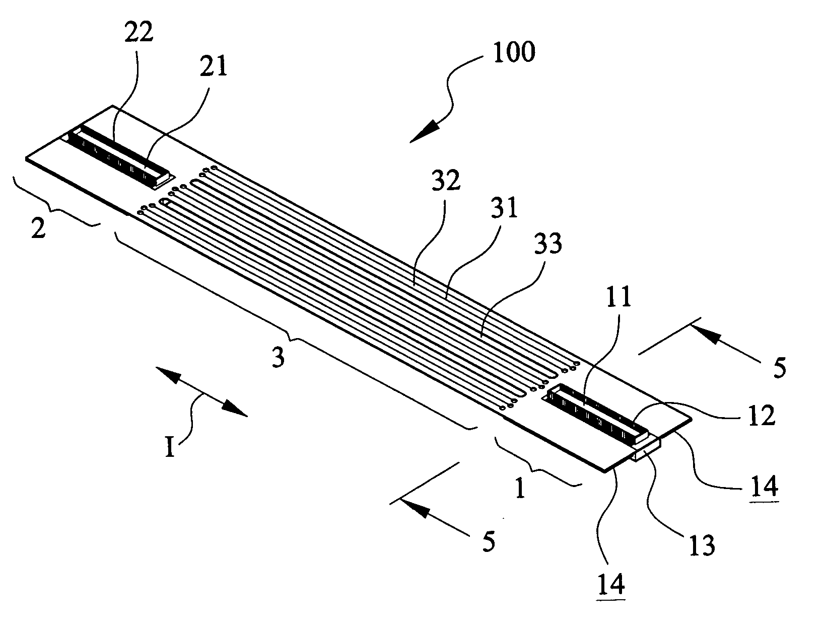 Signal transmission cable adapted to pass through hinge assembly