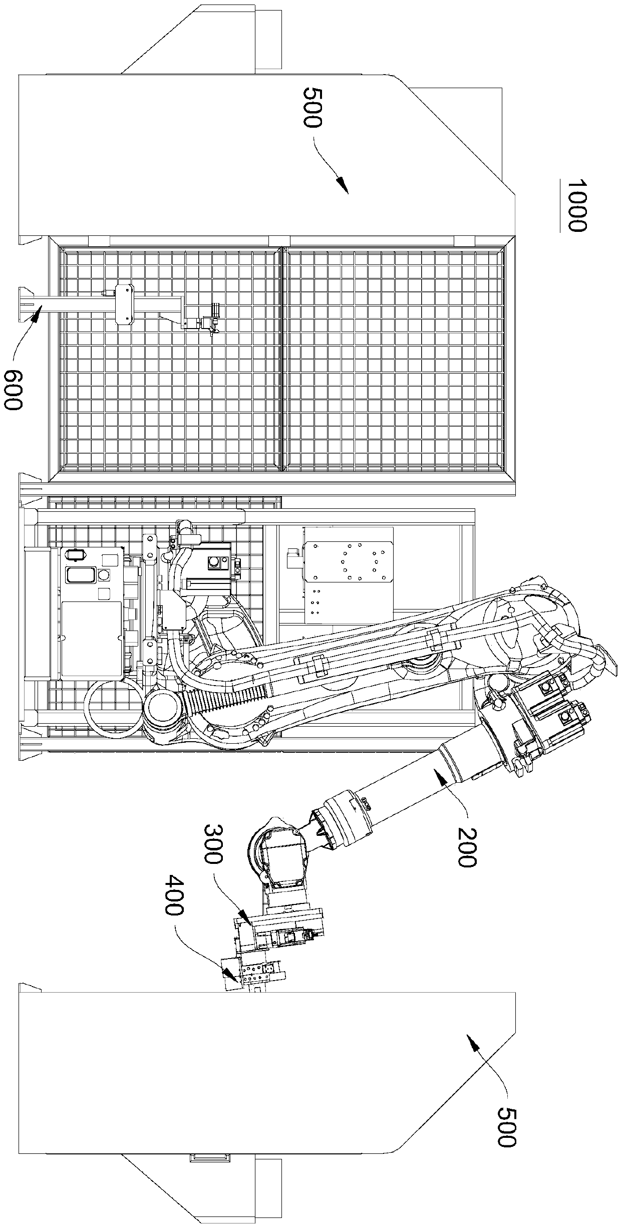 Human-simulated tool testing station