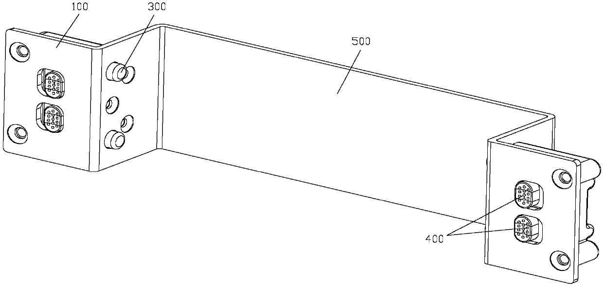 Rapid locking device and foldable assisting box