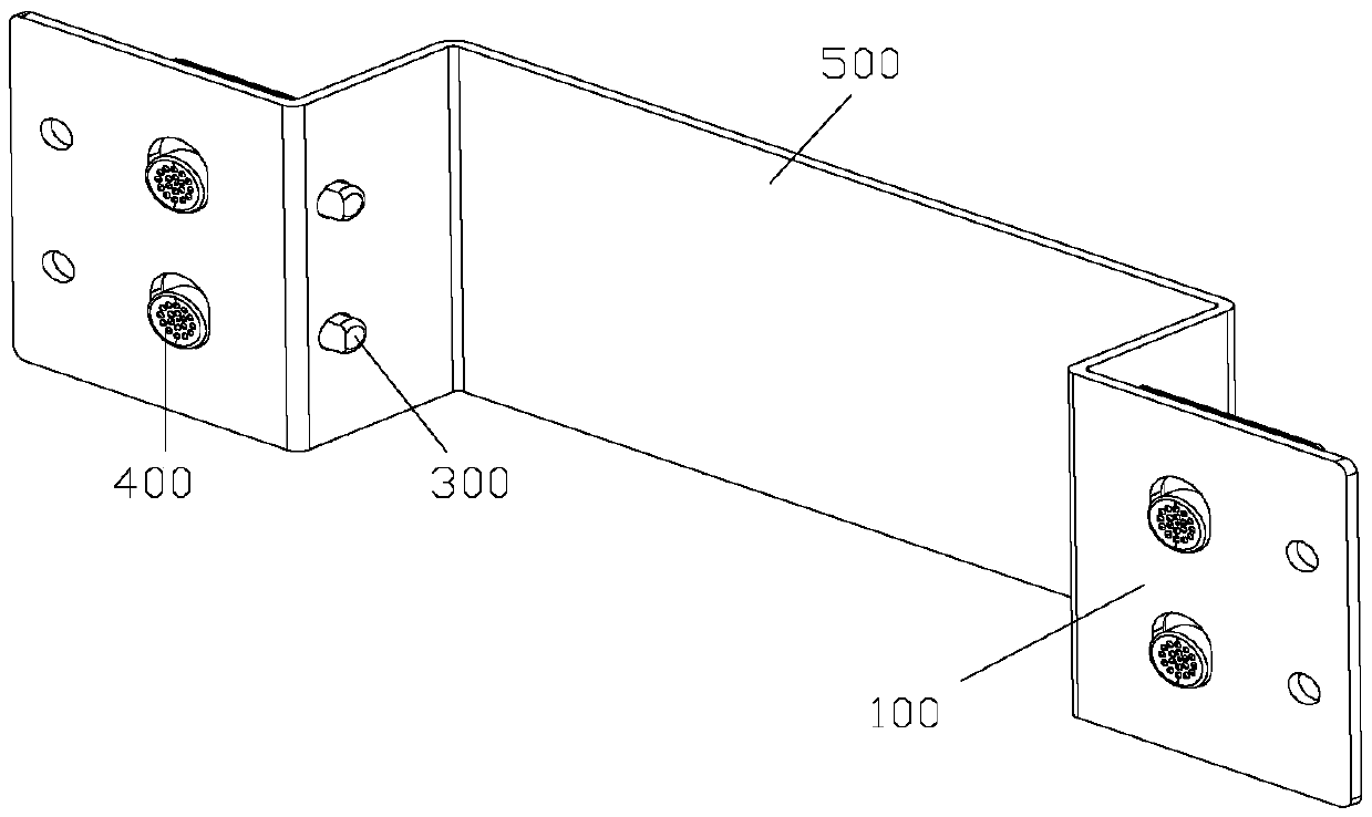 Rapid locking device and foldable assisting box