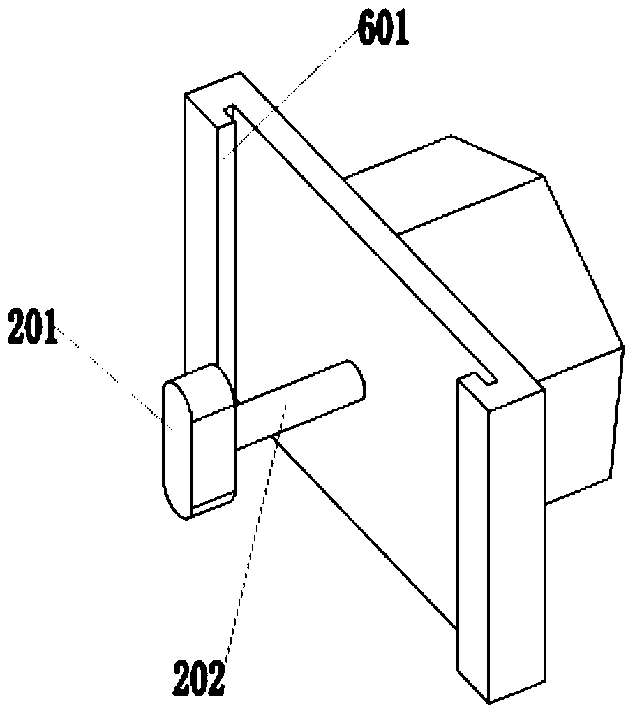 A construction robot folding main frame