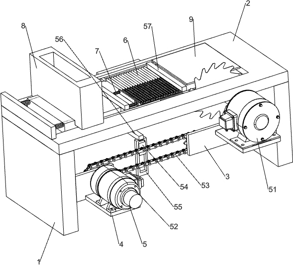 Dicing device for boards with different lengths