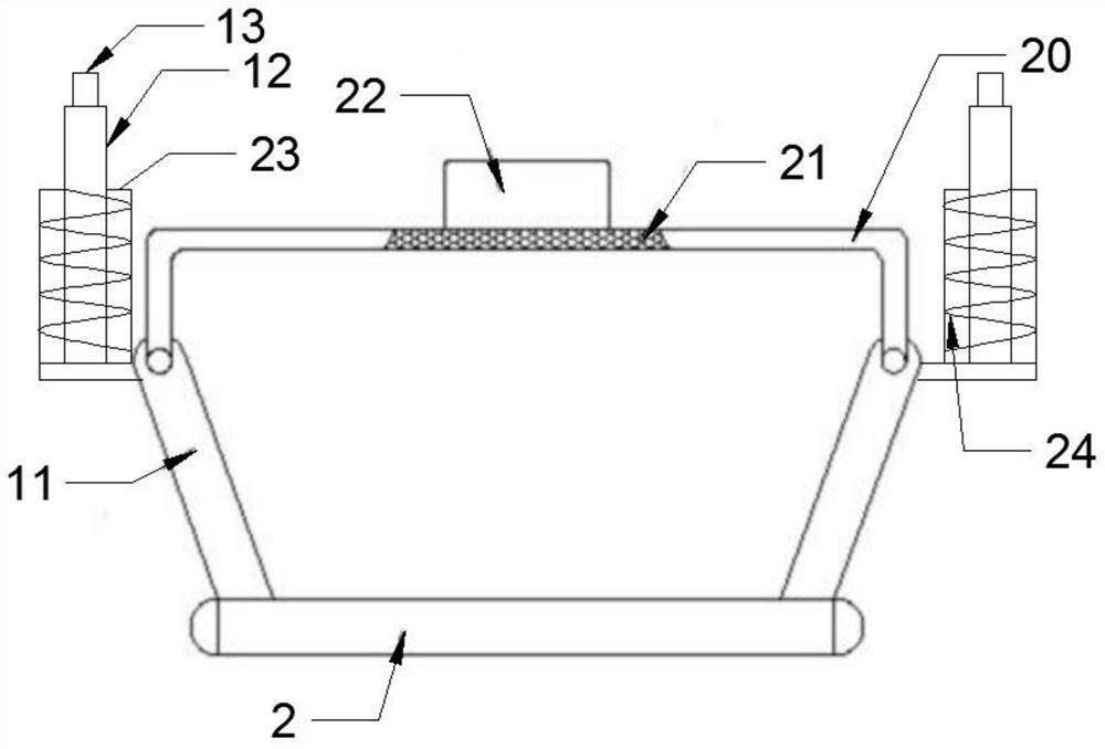 Gravel vibration feeding equipment