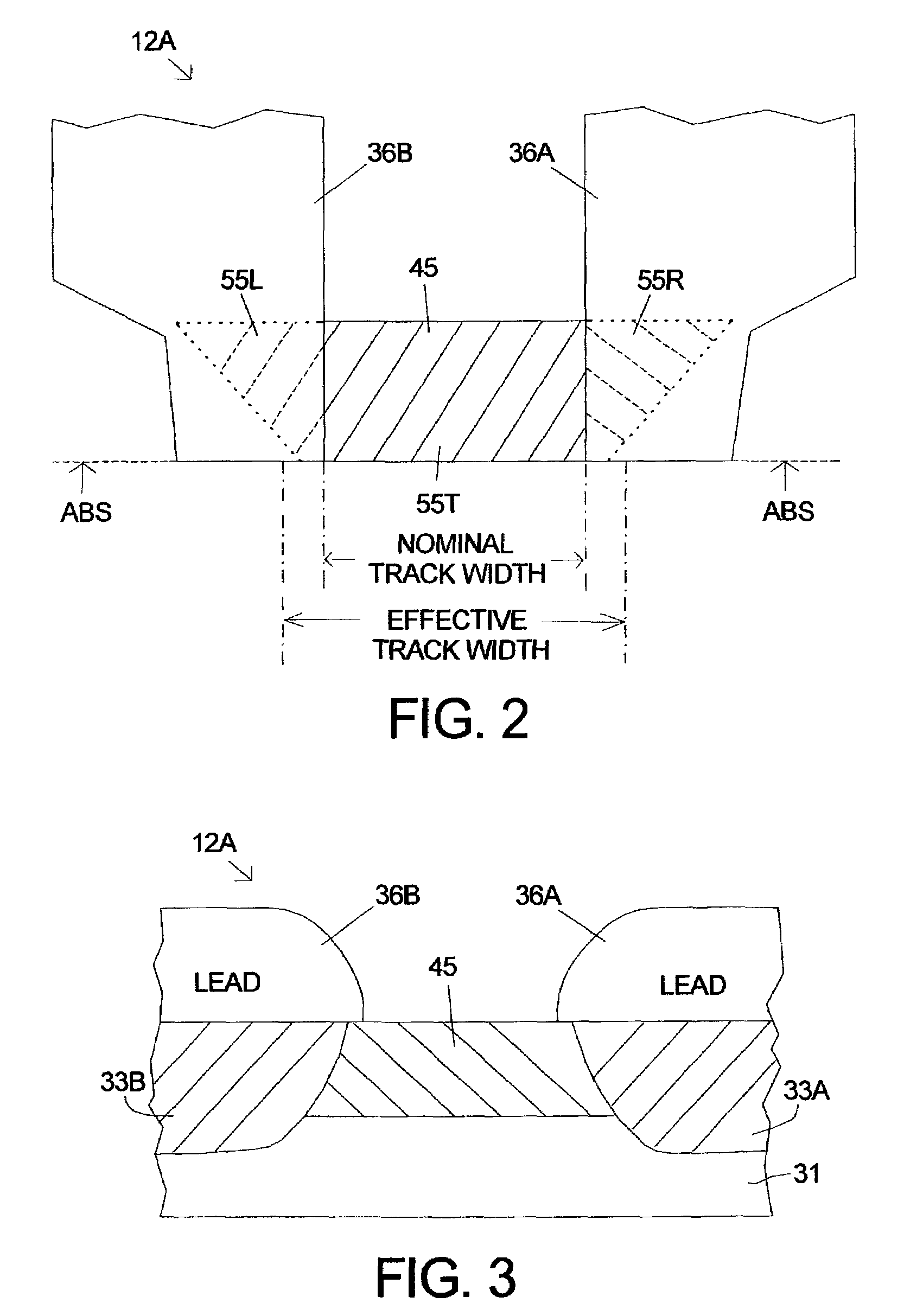 Lead-defined and shaped magnetic sensor