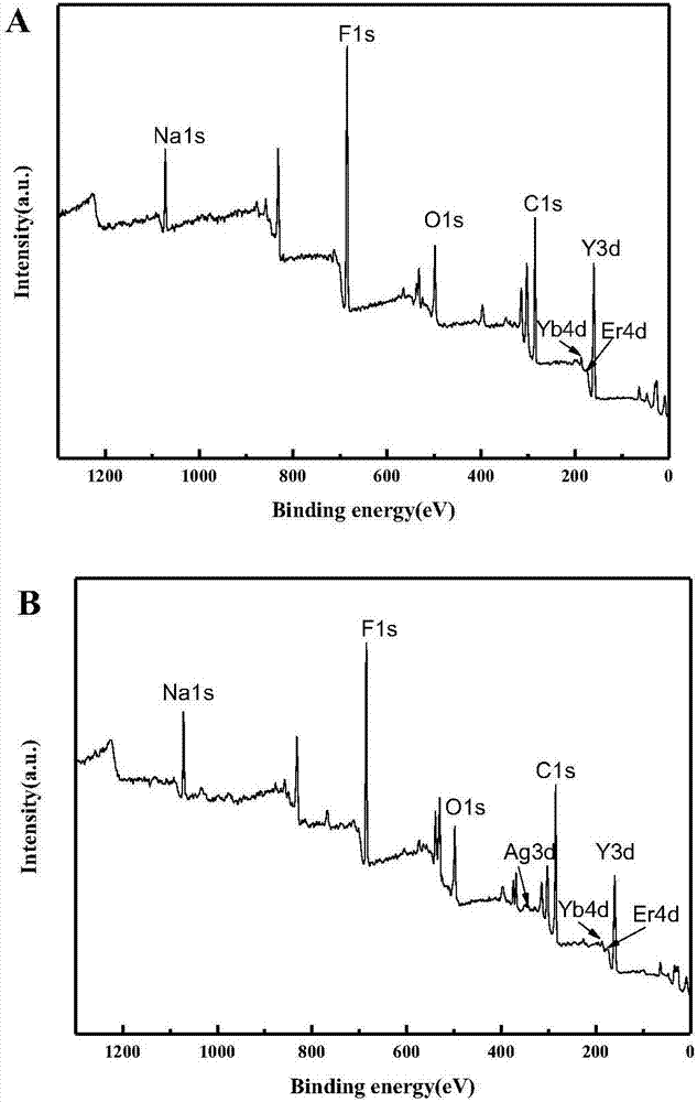 Preparation method of rare earth upconversion nanomaterial controlled by transition metal ion in morphology