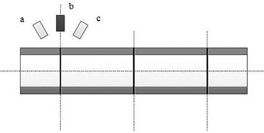 Ultrasound feature imaging detecting device for detecting stirring friction weld detect of airplane oil tank