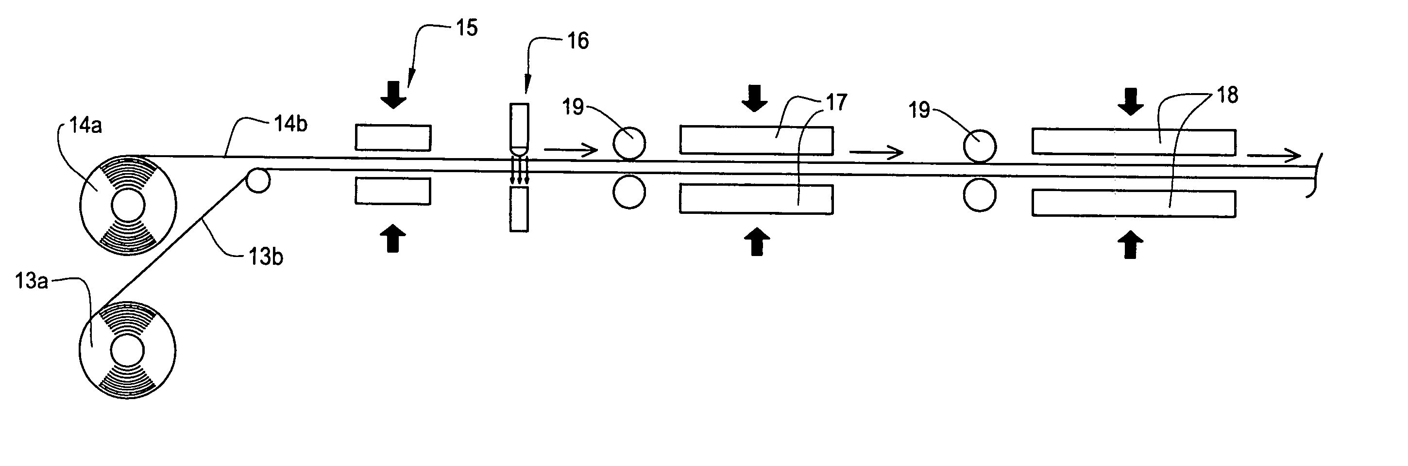 Structure of fluid container and method and apparatus for producing the fluid container