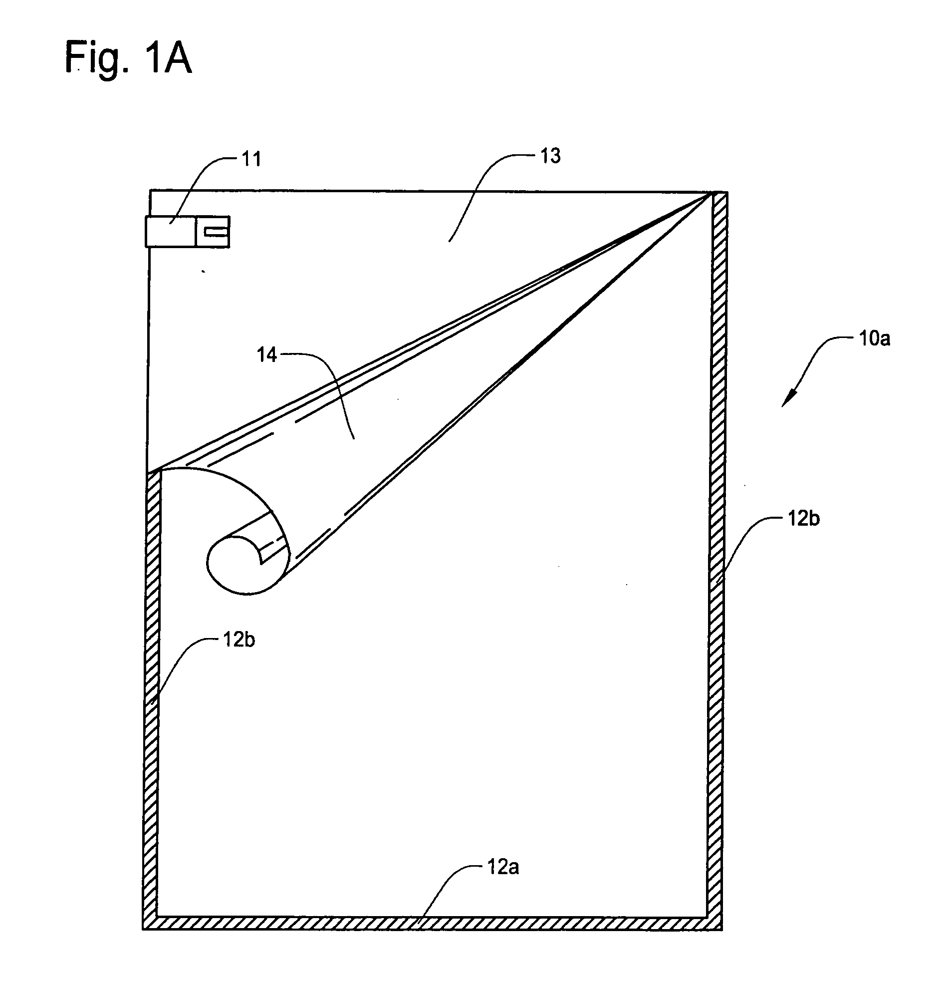 Structure of fluid container and method and apparatus for producing the fluid container