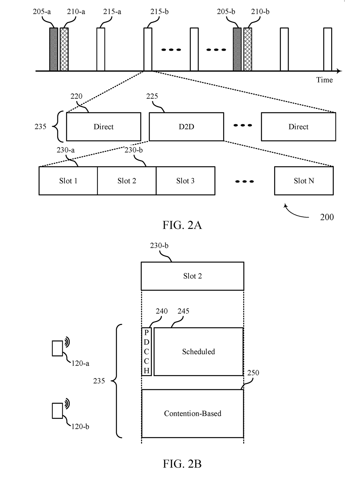 Mechanisms for co-existence between communication modes in a mesh wide area network