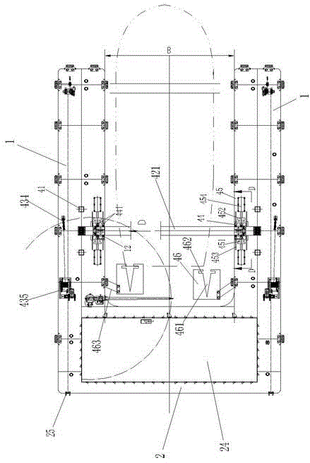 Ship floating maintenance platform