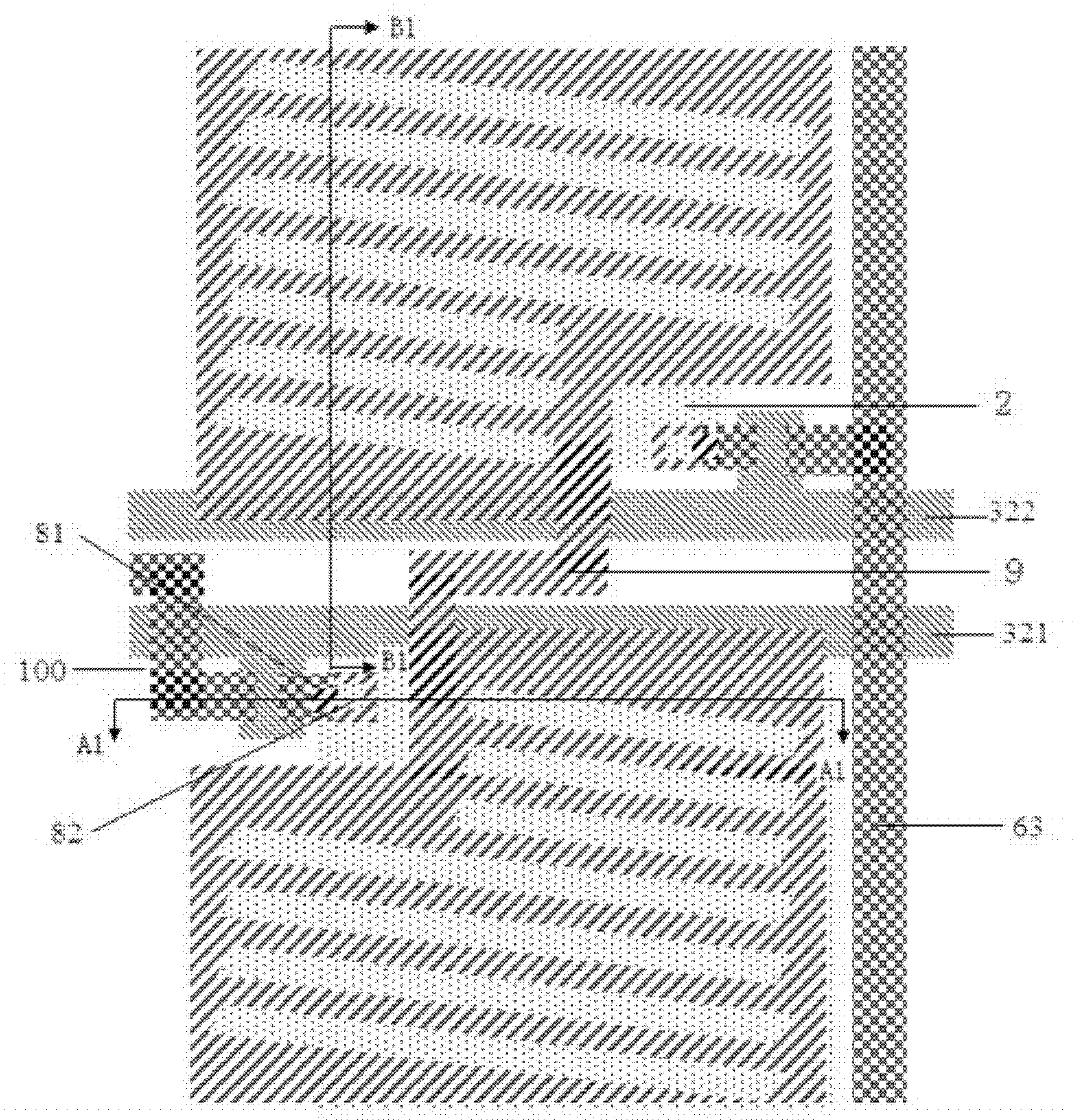 Pixel unit, array substrate, liquid crystal panel, display device and manufacturing methods thereof