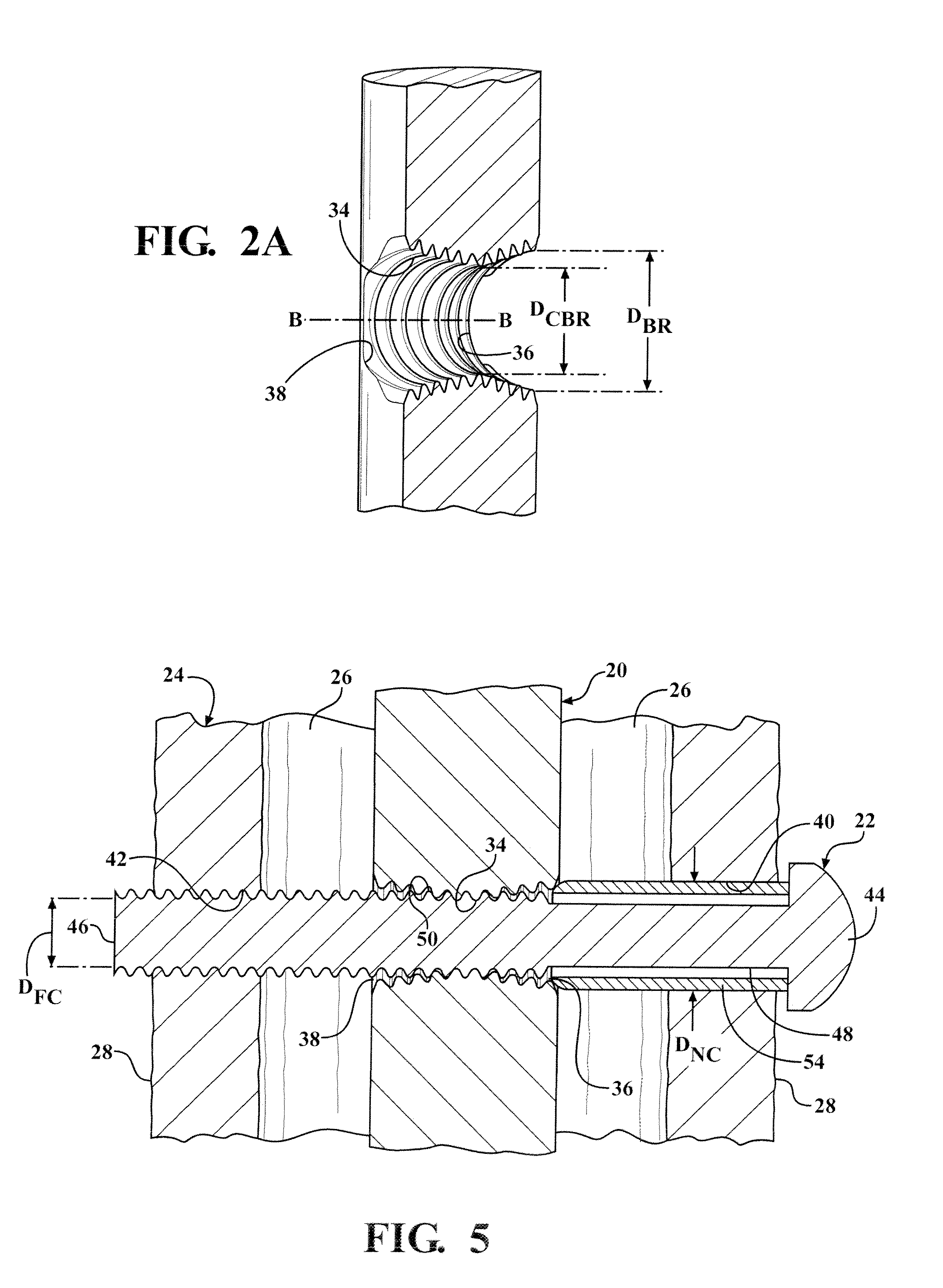 Easily implantable and stable nail-fastener for skeletal fixation and method