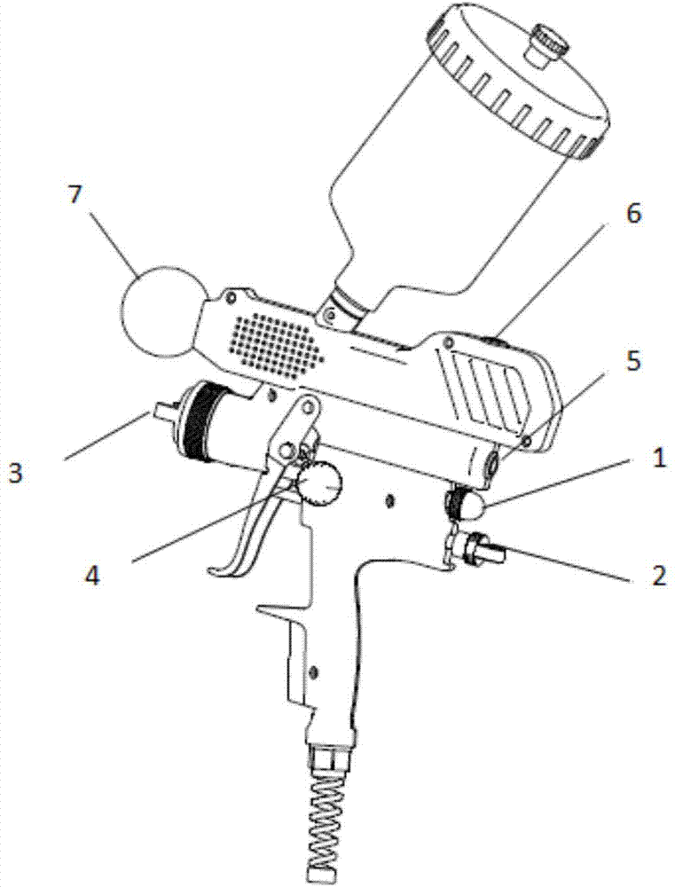 Spraying simulation method based on augmented reality and simulation system