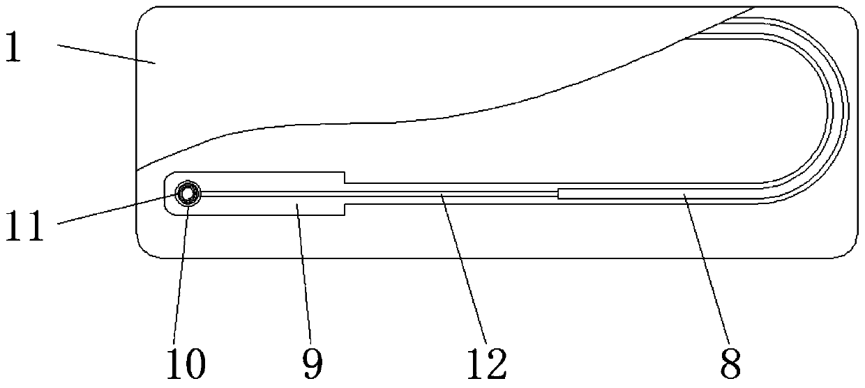 Wireless electrocardiogram detector with dustproof function