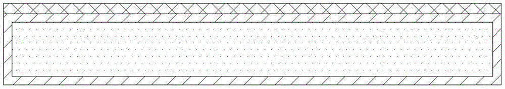 Embedded electromagnetic shielding package structure with high heat dissipation chip and manufacturing method thereof