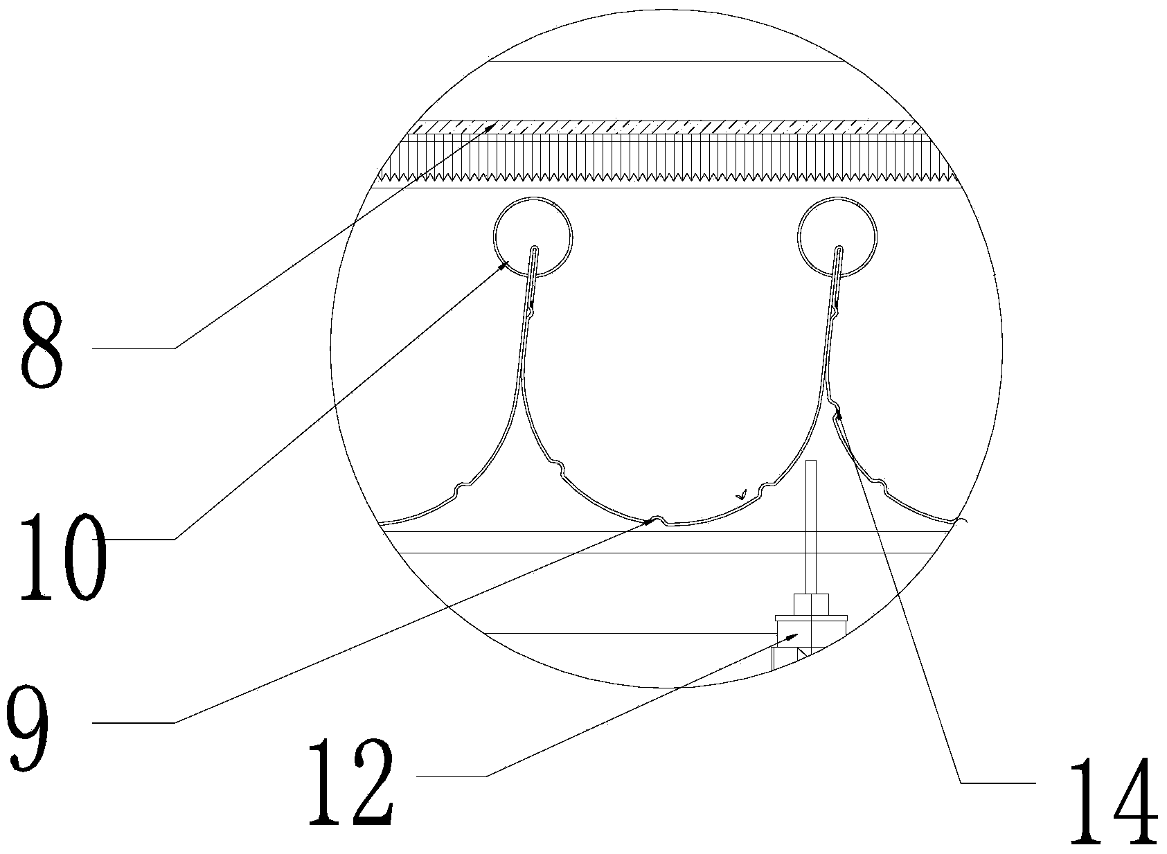 Tea drying plant