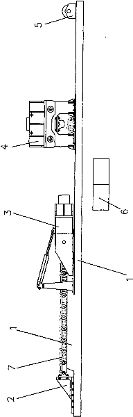 Creeper tread quality test device and test method thereof