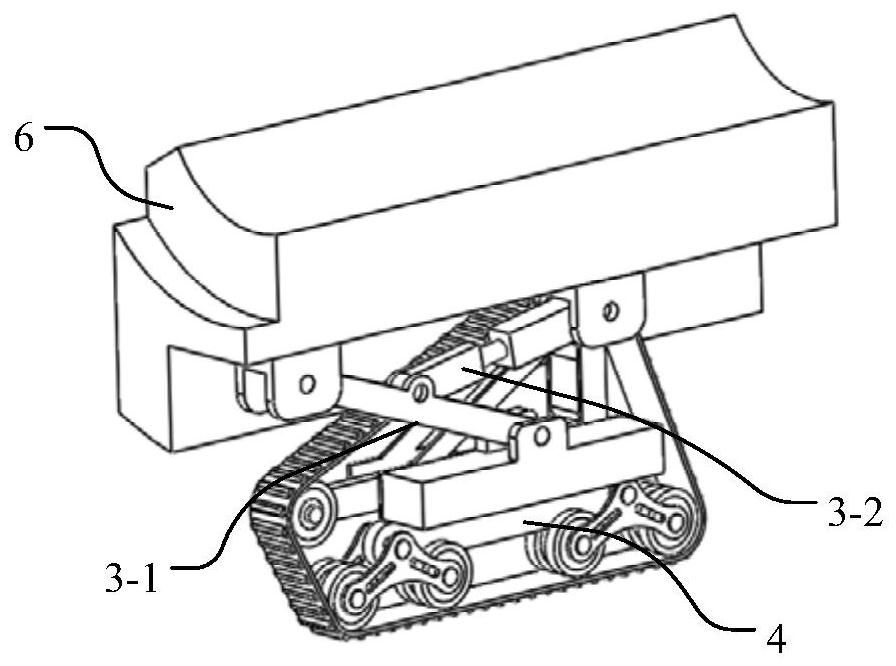 A pipeline dredging robot