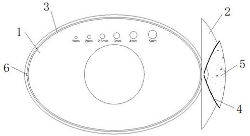 Eye nursing cover for incomplete eyelid closure