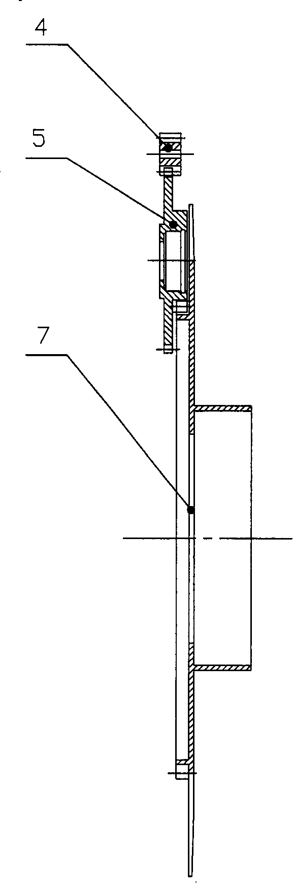 Hand-operated mechanism of band tape