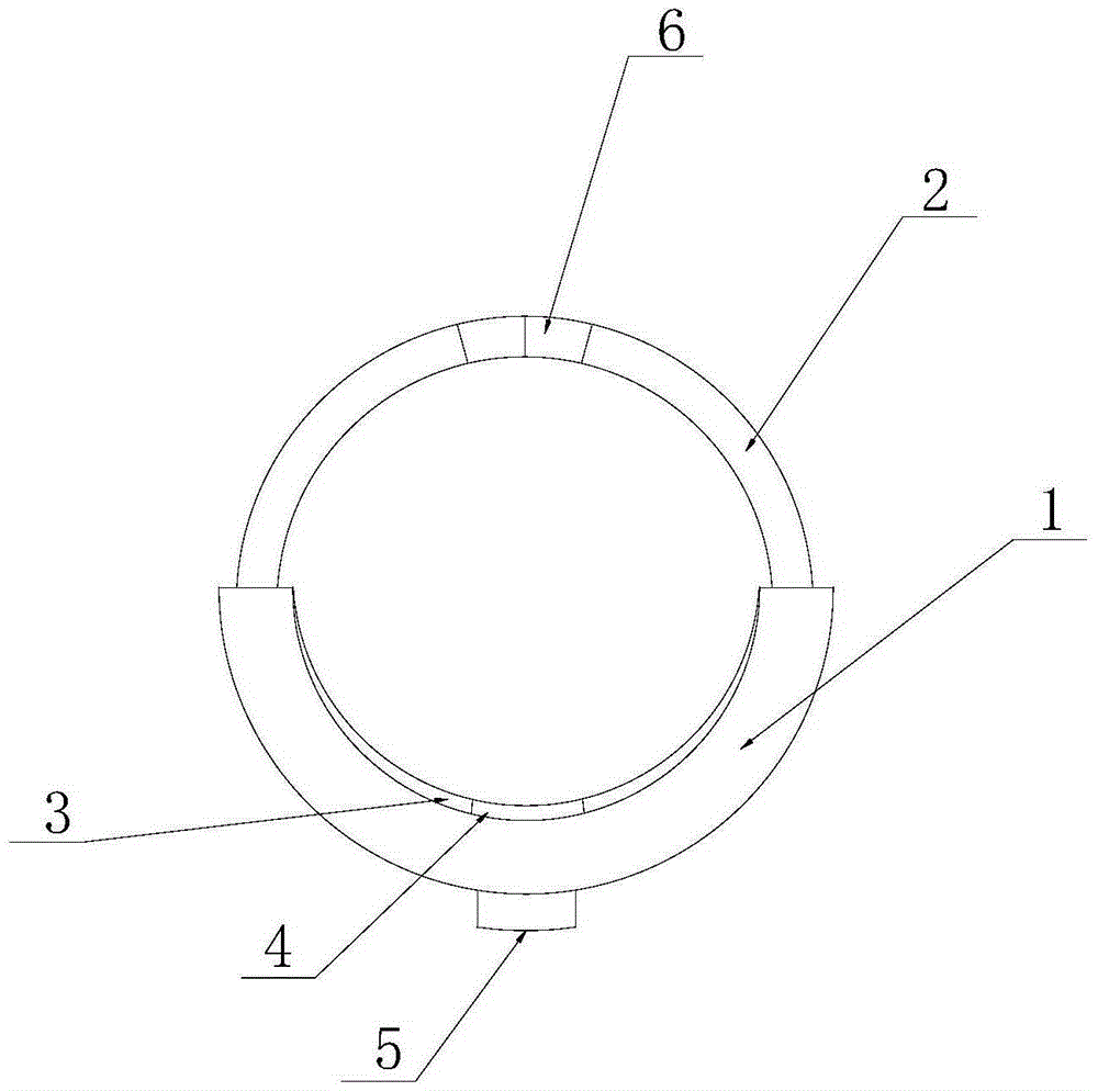 Infant body temperature detection and alarm system for nursing