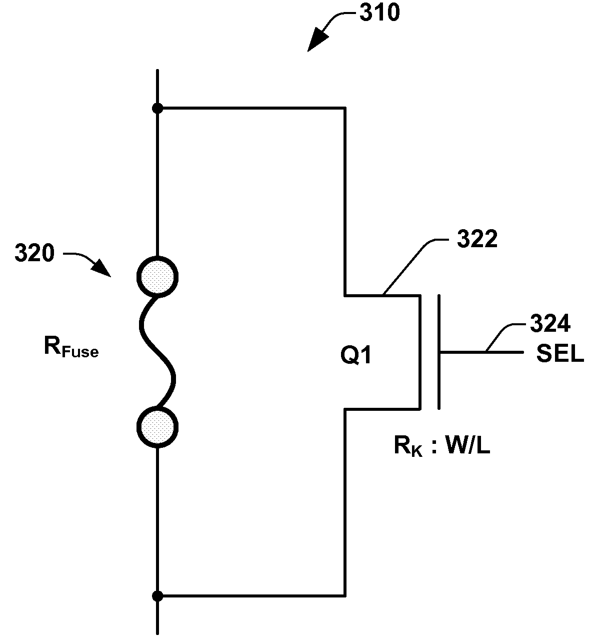 Fuse sensing scheme