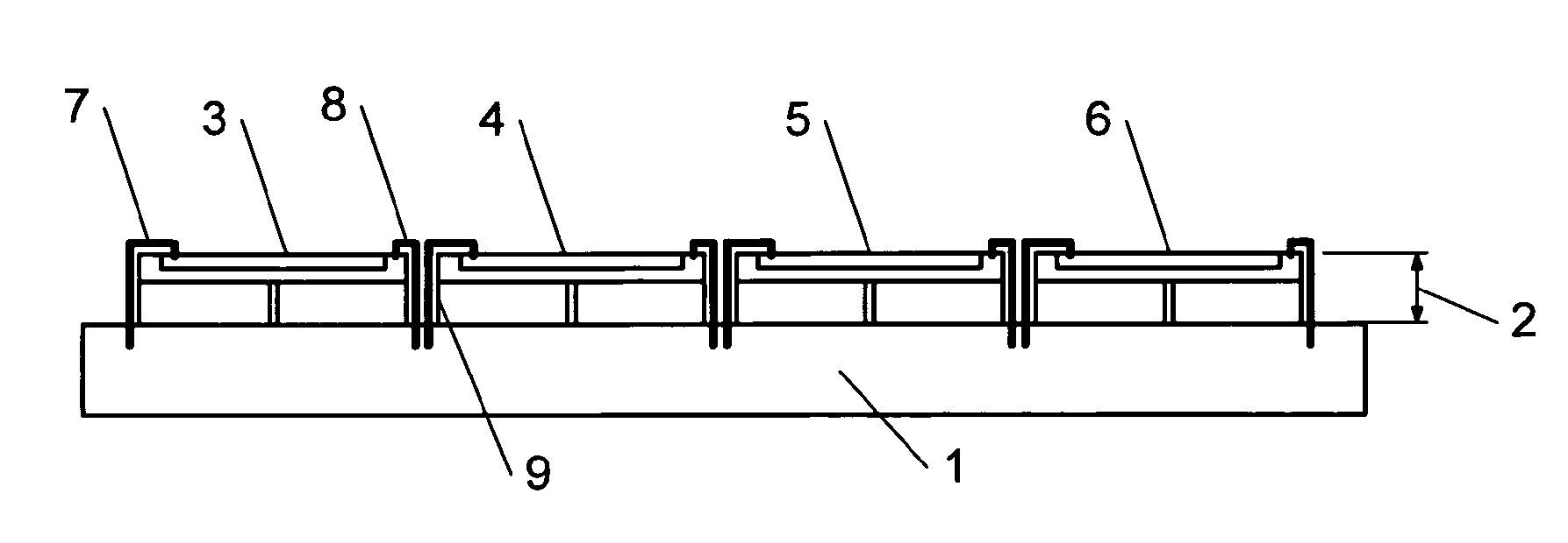 Methods and devices for generating a representation of a 3D scene at very high speed