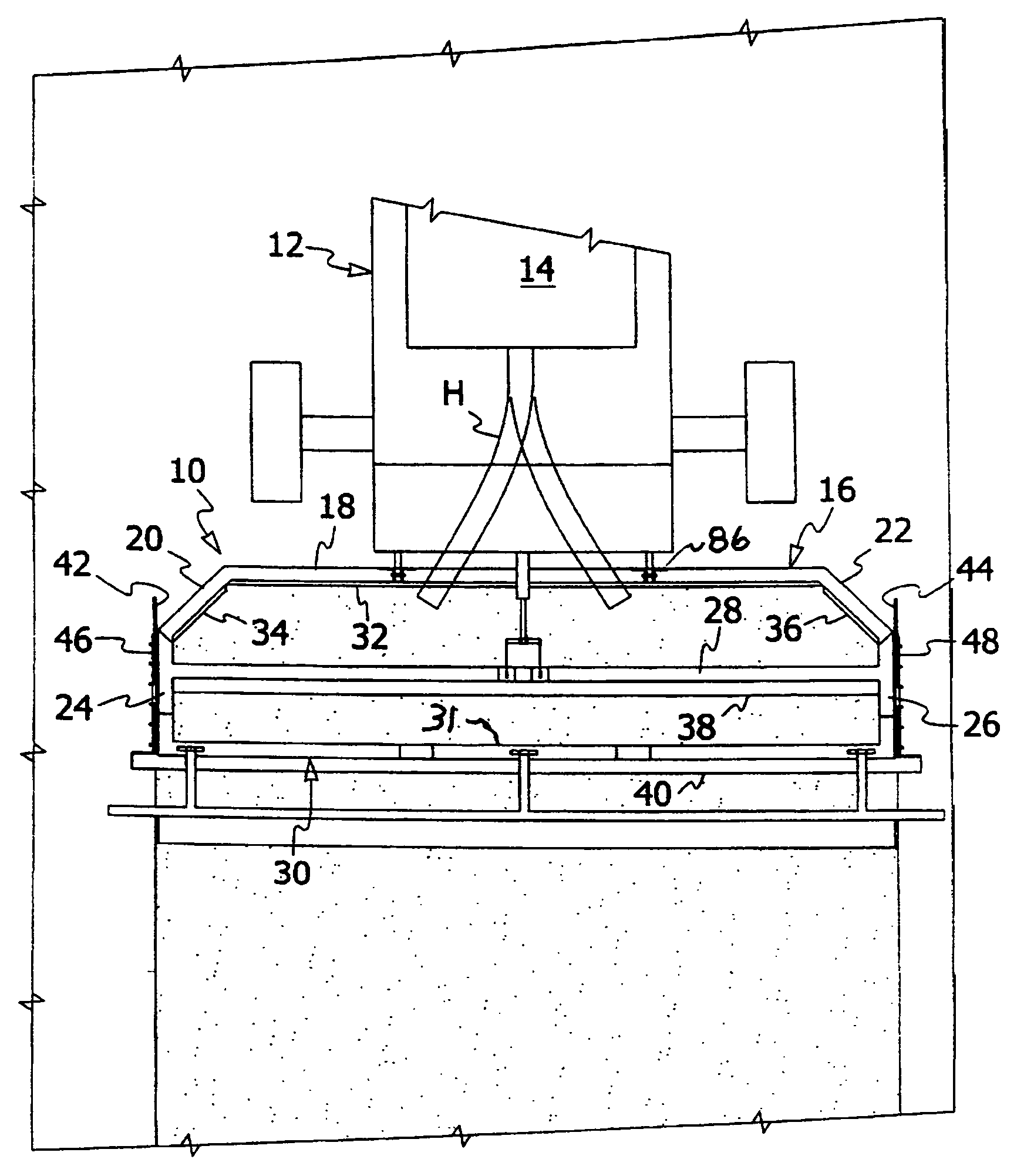 Pavement resurfacing equipment and method of application of polymer emulsion