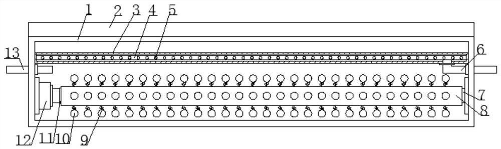 Assembled partition plate structure in office