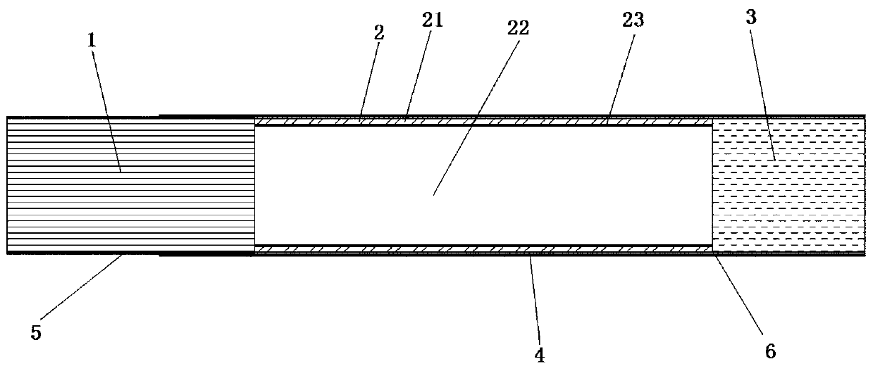 Cigarette support for heating non-burning cigarettes