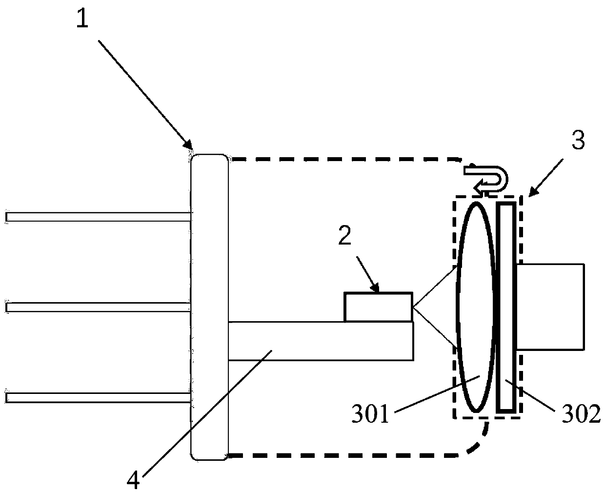 Low-coherence chaotic laser for laser display