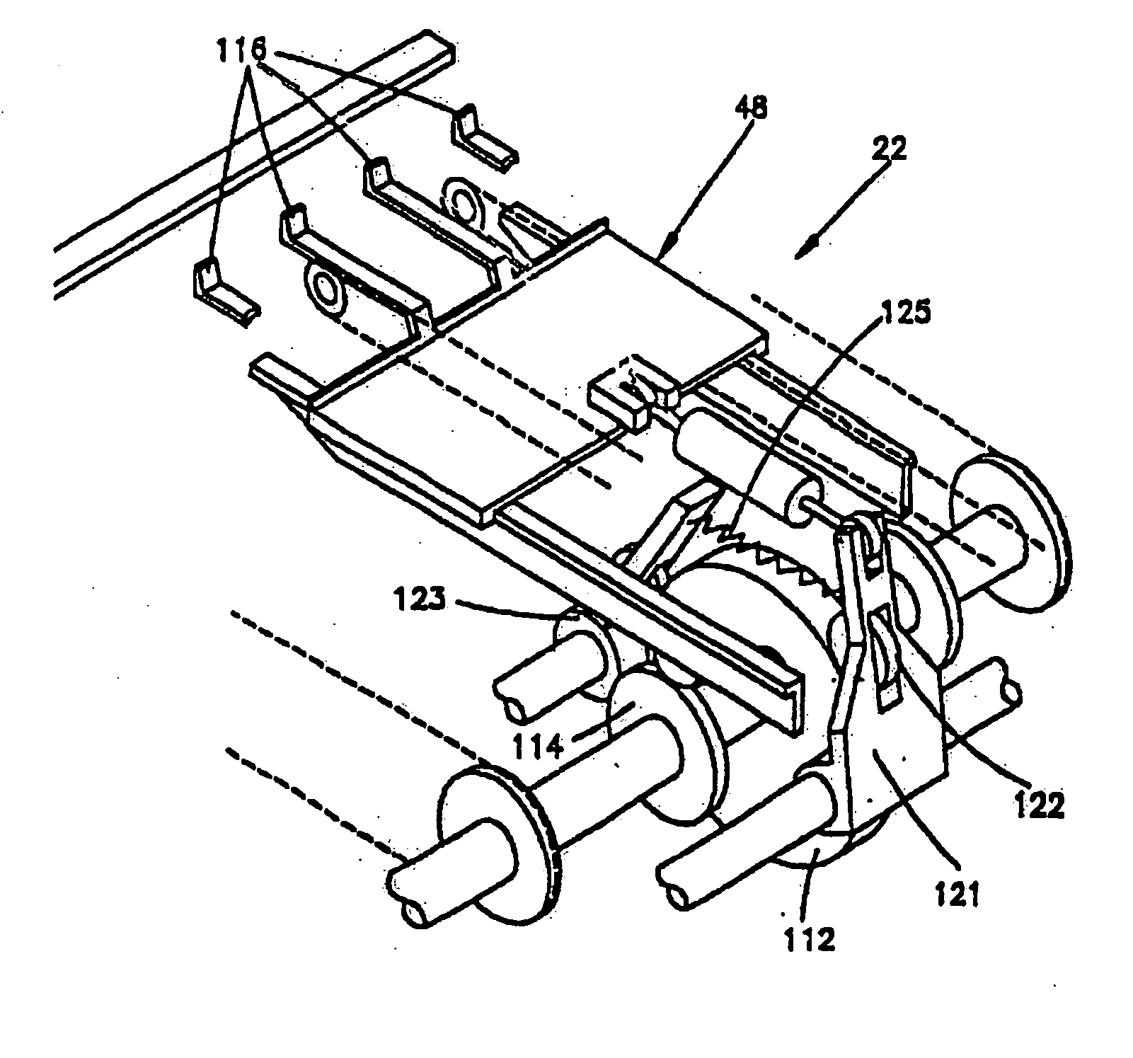 Infeed apparatus for a sheet material article trimmer