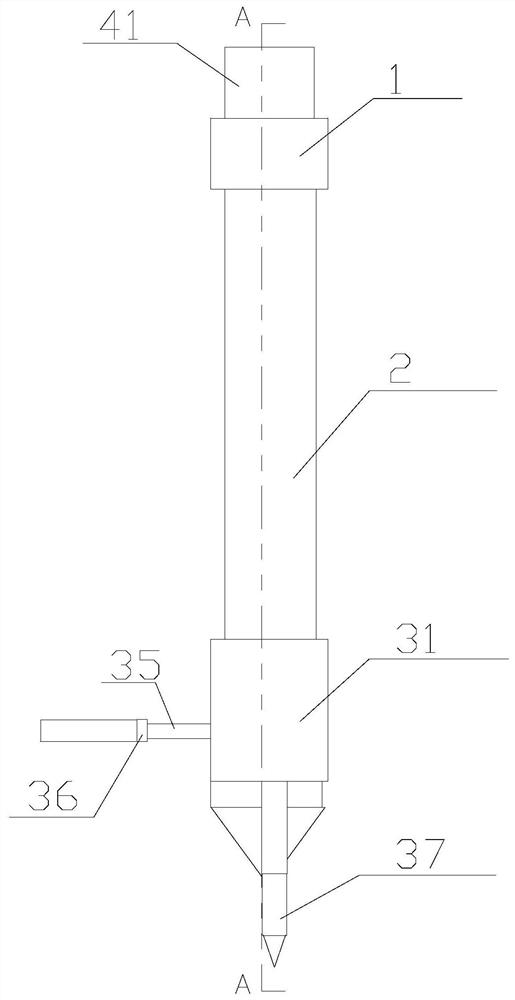 Petroleum geological exploration sampling device and method for complex surface area