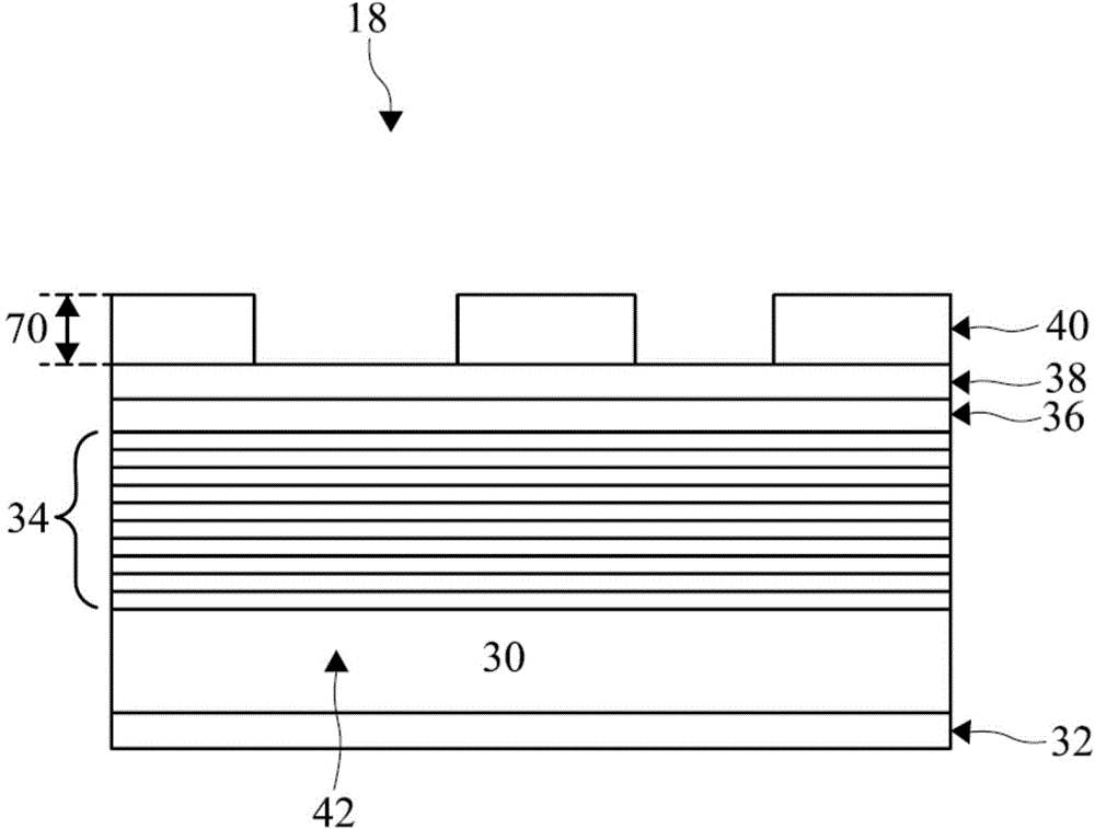 EUV mask with ITO absorber to suppress out of band radiation