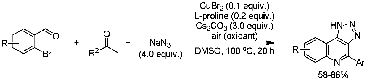 Method for preparing 1H-[1,2,3]-triazolo[4,5-c]quinoline compounds